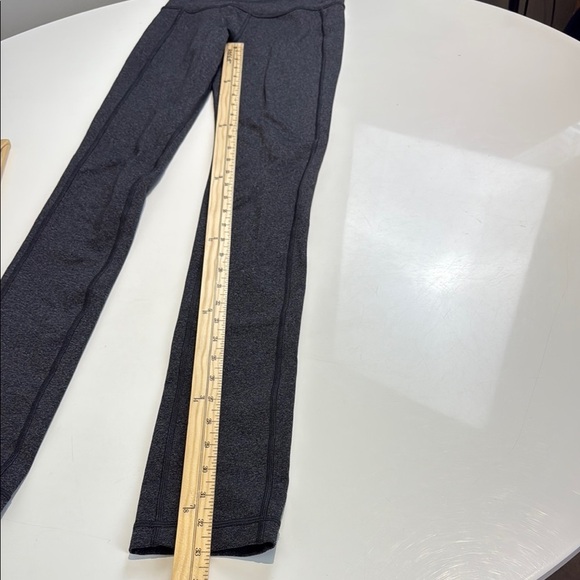 Lululemon Athletica Gray High-Waisted Seamless Leggings 33” inseam - Picture 6 of 6